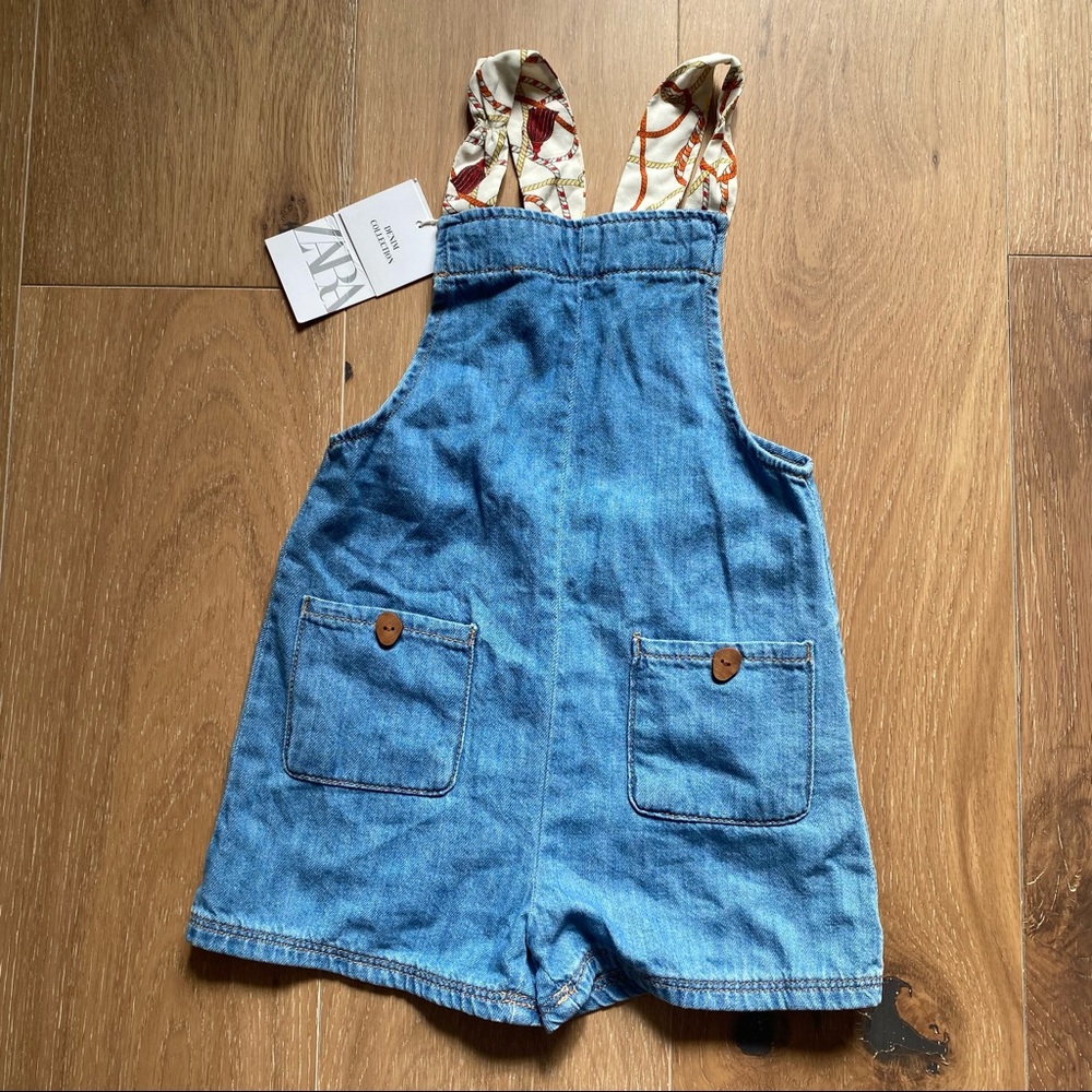 Zara Denim Jumper Little Girl NWT